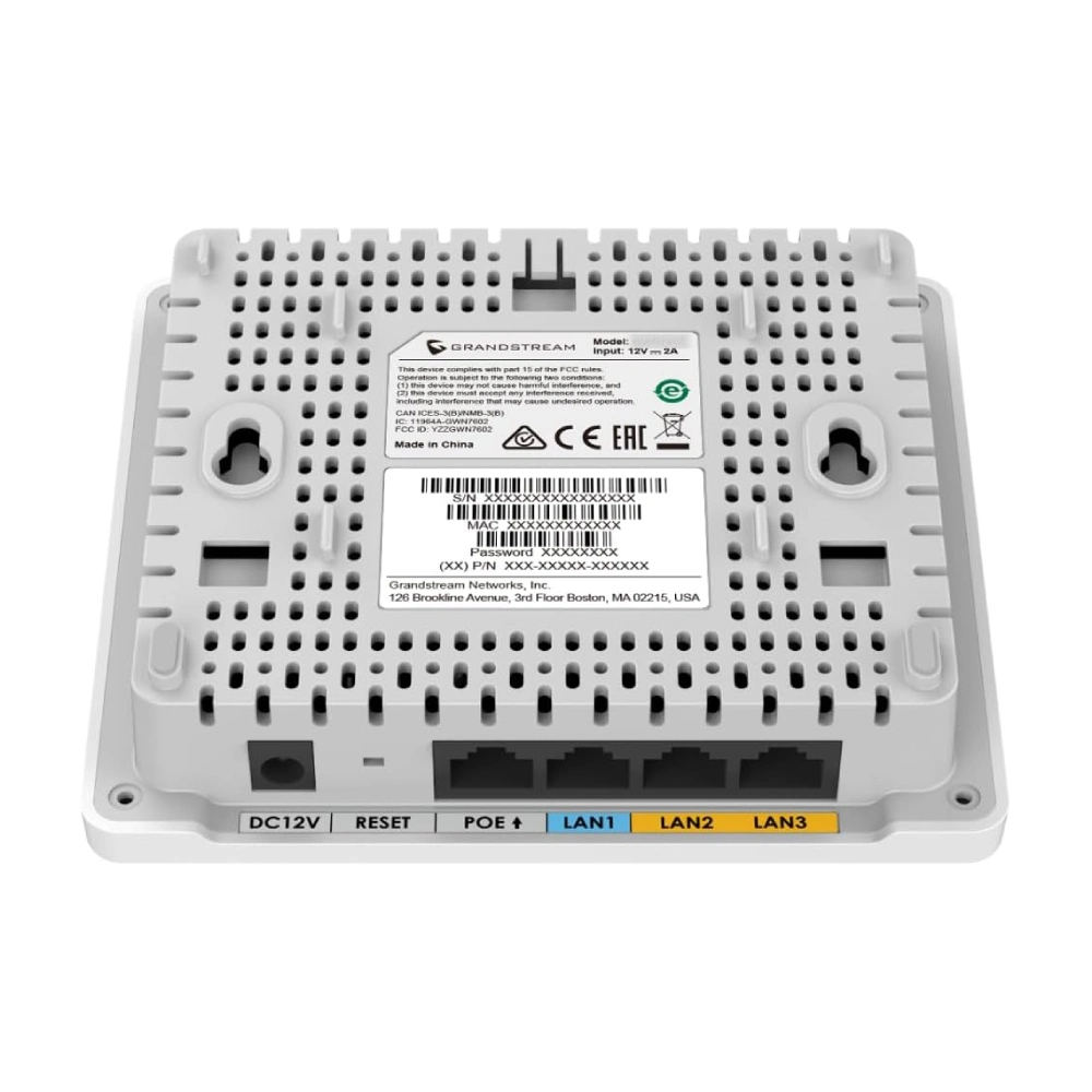 Grandstream Access Point Wall Mount Wi-Fi 5 (GWN7603) view 3